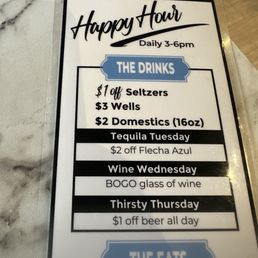 Happy hour rocked.