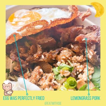 Vietnoms - Lemongrass pork and fried egg - Vietnamese Near Me - San Jose, California Vietnoms - Lemongrass pork and fried egg - Vietnamese Near Me - San Jose, California