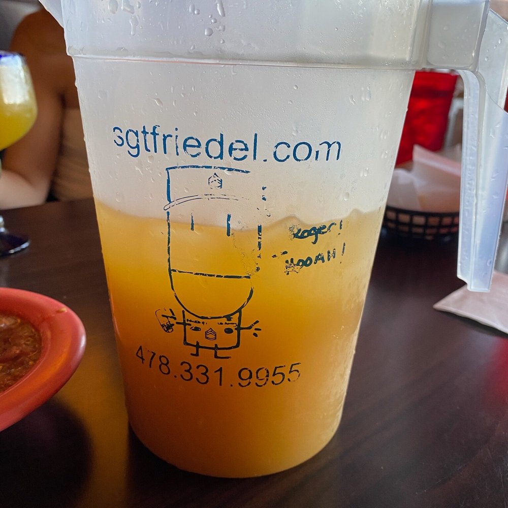El Sombrero - a drink in a plastic cup - Mexican Near Me - Statesboro, Georgia