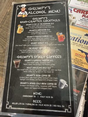 Menu photo 3 Grumpy's Restaurant Neptune Beach, FL