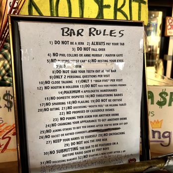 Captain Jack - Bar Rules - Pubs Near Me - Toronto, Ontario