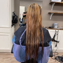 Hairatage Salon & Spa - BEFORE: color correction