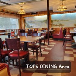 Top's Diner - Original dining area