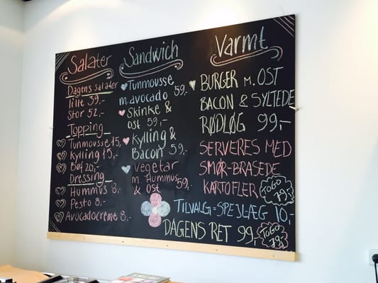Menu photo 2 Café Vand & Brød Copenhagen, 84