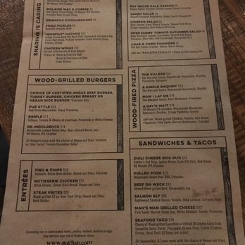 Dogfish Head Brewings & Eats - Menu - American Near Me - Rehoboth Beach, Delaware Dogfish Head Brewings & Eats - Menu - American Near Me - Rehoboth Beach, Delaware