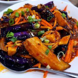 Wo's Chinese Restaurant - Spicy eggplant