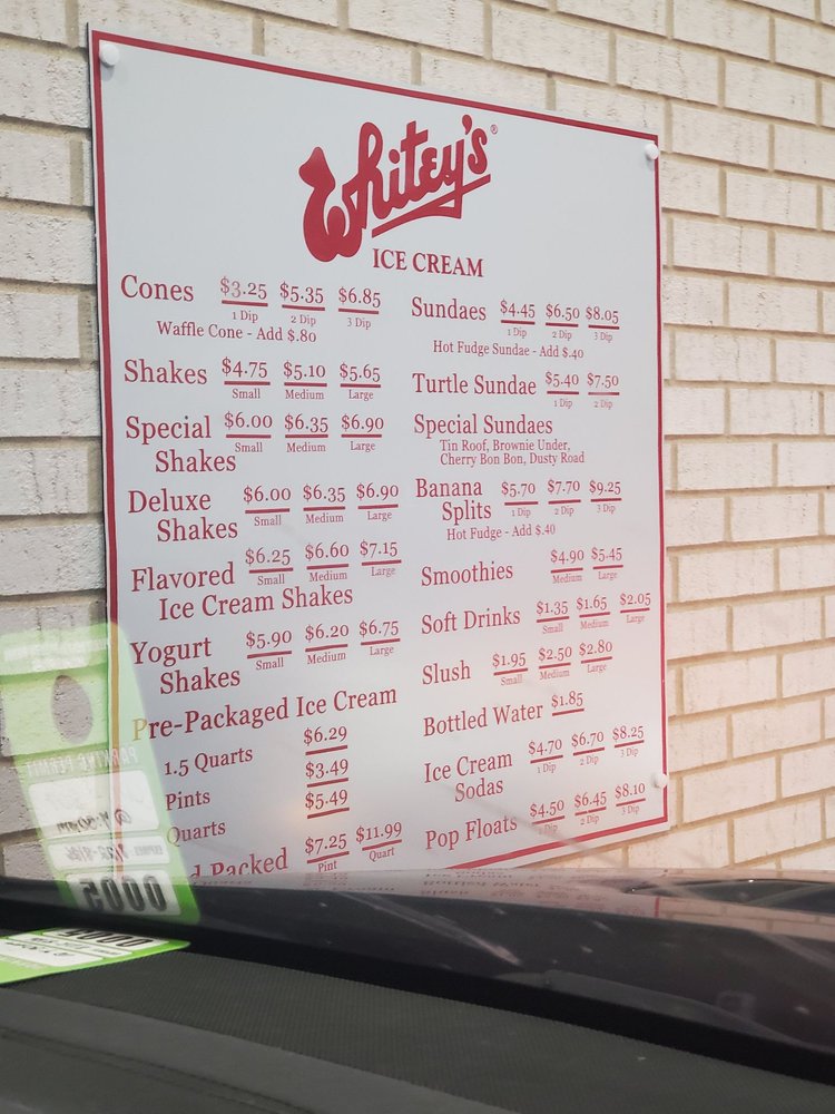 WHITEY’S ICE CREAM Updated September 2024 26 Photos & 35 Reviews