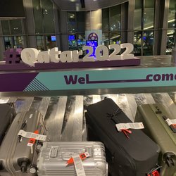 Air Canada - But luggage didn't make it to Doha and was left in Canada!