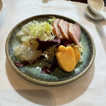晶荷軒 - Smoked duck, jelly fish and pomelo with Donald feet - Cantonese Near Me - Hong Kong, HK 晶荷軒 - Smoked duck, jelly fish and pomelo with Donald feet - Cantonese Near Me - Hong Kong, HK