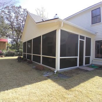 Screenmobile - porch rescreen they completed. - Windows Installation Near Me - Charleston, South Carolina Screenmobile - porch rescreen they completed. - Windows Installation Near Me - Charleston, South Carolina