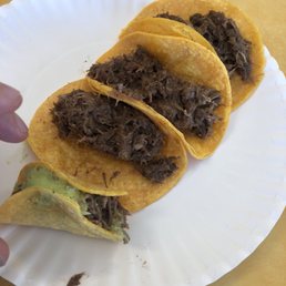 4 Barbacoa Tacos