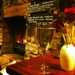 The Dalesman Country Inn - A glass of Silver Lake by the roaring fire. Bliss.