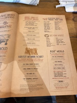Menu photo 1 Five Oaks Farm Kitchen Sevierville, TN Menu photo 1 Five Oaks Farm Kitchen Sevierville, TN