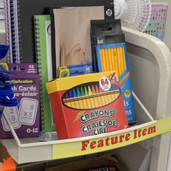 Dollar Tree - Feature items on display at checkout desk