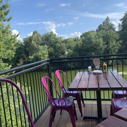 Goodwood Brewing Frankfort - Patio over looking the Kentucky River