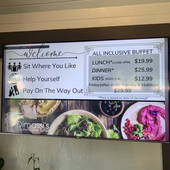 Dimassi's Mediterranean Buffet - Menu - Mediterranean Near Me - Cerritos, California
