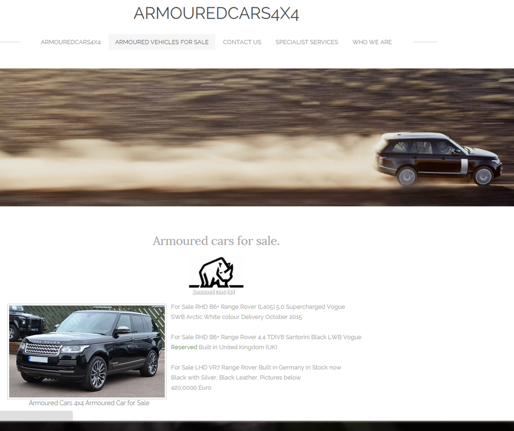 ARMOURED CARS 4X4 Calle Sol Villa, Gers, Málaga, Spain Car Dealers