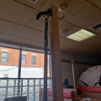 Ancona Pizzeria - Coat rack at the table works great for hanging my cain - Pizza Near Me - Valley Stream, New York Ancona Pizzeria - Coat rack at the table works great for hanging my cain - Pizza Near Me - Valley Stream, New York