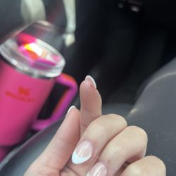 Bliss Nail Bar - Kept cutting and burning me.