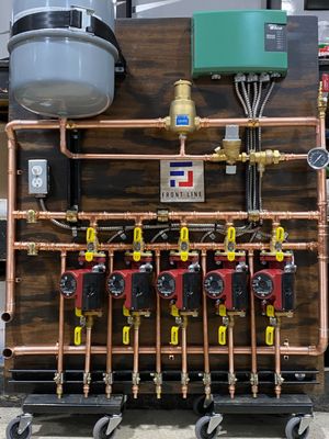 Front Line Plumbing, Heating & Air Logo