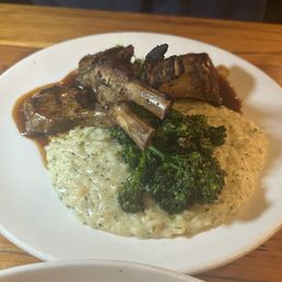 Lamb chops with risotto Lamb chops with risotto