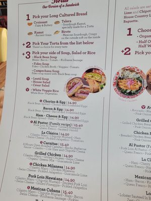 Menu photo 2 La Panadería Bakery Café San Antonio, TX Menu photo 2 La Panadería Bakery Café San Antonio, TX