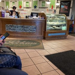Perkins American Food - Front counter with many pies and baked goods