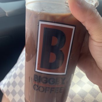 Biggby Coffee - Iced coffee with mocha and cream - Coffee & Tea Near Me - Indianapolis, Indiana