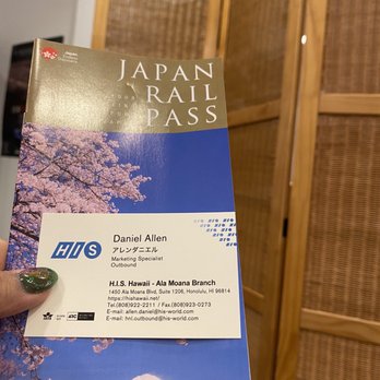 HIS - Very helpful in purchasing our rail passes. - Travel Agents Near Me - Honolulu, Hawaii HIS - Very helpful in purchasing our rail passes. - Travel Agents Near Me - Honolulu, Hawaii