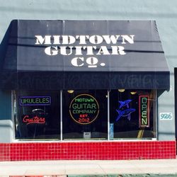 Midtown Guitar Company - Our storefront!