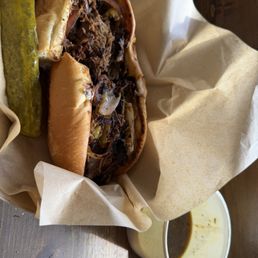 Chicago Italian Beef French Dip