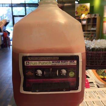 JuiceLand - One of two kinds of "fun punch" you can buy. Add booze and you have a party! - Juice Bars & Smoothies Near Me - Austin, Texas