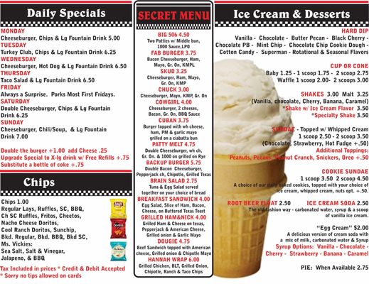 Menu photo 1 John's Place Peru, IL