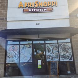 Afrishoppi Kitchen - This is what the front of the restaurant looks like. It's even cuter inside!