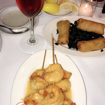 Philippe Chow - Shrimp Satay and Shrimp Spring Rolls - Chinese Near Me - New York, New York Philippe Chow - Shrimp Satay and Shrimp Spring Rolls - Chinese Near Me - New York, New York