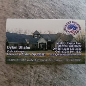 Galaxy Roofing - Dylan went above & beyond getting my roof done & house painted. He ensured I was a happy customer! Thanks Dylan for outstanding service! - Roofing Near Me