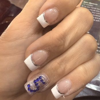 Brookside Nails Day Spa & Boutique - Cindy did my manicure/ pedicure loved it  my cousin just passed away jojo Bones #5  she made this beautiful tribute love Cindy! - Day Spas Near Me - Stockton, California
