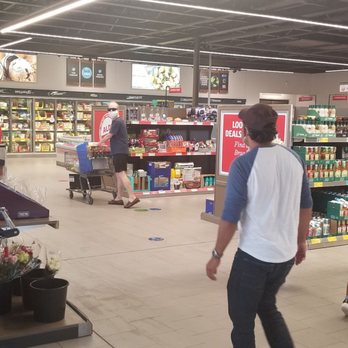 ALDI - 8/25/20 maybe ten minutes after entering the store, it got busy at the checkout stations. - Grocery Near Me - Falls Church, Virginia