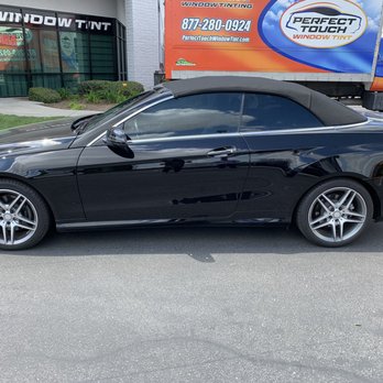 Perfect Touch Window Tint - 2016 Mercedes-Benz E400 Coupe 3m Color Stable Nano-Carbon Window Tint - Car Window Tinting Near Me - Ontario, California