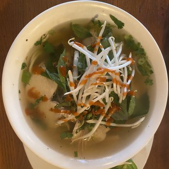 CÔBA - zucchini noodle pho with chicken - Vietnamese Near Me - Seattle, Washington