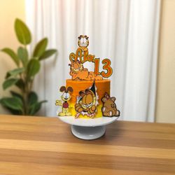 Sady's Cakes - Garfield birthday cake