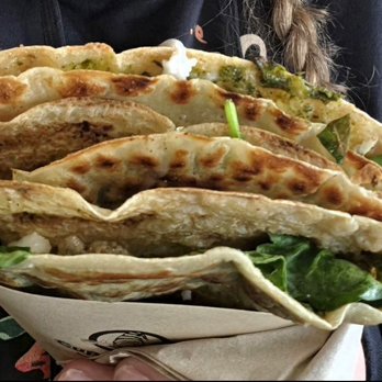 Cup & Crêpe Handheld Street Crepes - The sappho with field roast sausage - Creperies Near Me - Everett, Washington Cup & Crêpe Handheld Street Crepes - The sappho with field roast sausage - Creperies Near Me - Everett, Washington
