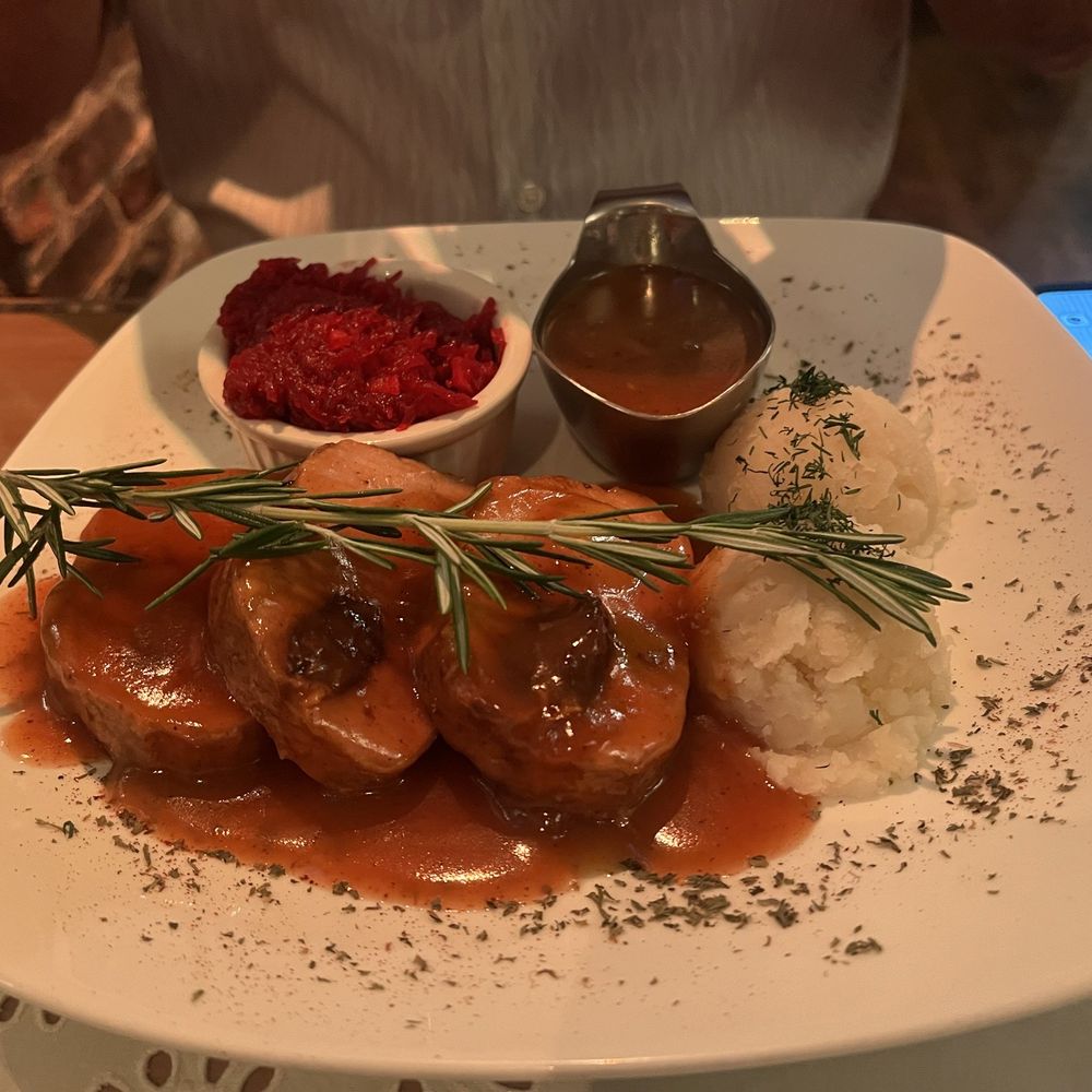 Tatra Haus - Pork stuffed with plums - Polish Near Me - Wallington, New Jersey Tatra Haus - Pork stuffed with plums - Polish Near Me - Wallington, New Jersey
