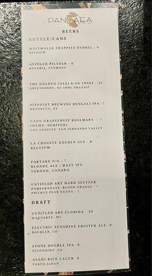 Menu photo 3 Pangaea Bistro & Bar Greensboro, NC Menu photo 3 Pangaea Bistro & Bar Greensboro, NC
