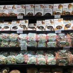 Safeway - New, large selection of mushroom varieties available now in the produce department!