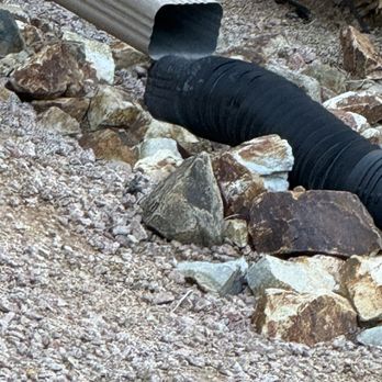 Vision Community Management - So many gutter disconnects and smashed - Property Management Near Me - Phoenix, Arizona Vision Community Management - So many gutter disconnects and smashed - Property Management Near Me - Phoenix, Arizona