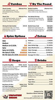 Menu photo 3 Crawfish Shack Crosby, TX Menu photo 3 Crawfish Shack Crosby, TX