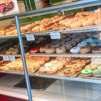Rainbow Donuts And Smoothies - Donut case - Donuts Near Me - Chandler, Arizona Rainbow Donuts And Smoothies - Donut case - Donuts Near Me - Chandler, Arizona