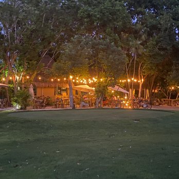 viva palapa - Overview of the place at night. - Juice Bars & Smoothies Near Me - Playa del Carmen, ROO
