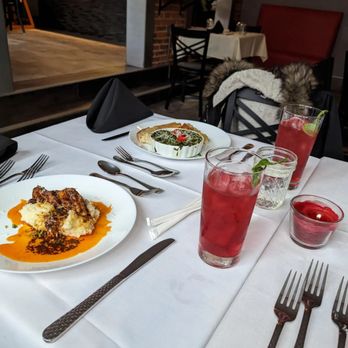 Water for Chocolate - Nitro shrimp and Parm spinach dip, I think. So good. - Breakfast & Brunch Near Me - Baltimore, Maryland Water for Chocolate - Nitro shrimp and Parm spinach dip, I think. So good. - Breakfast & Brunch Near Me - Baltimore, Maryland